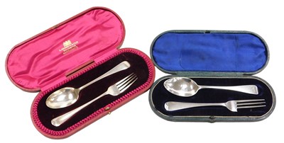 Lot 412 - A Victorian silver old English pattern...