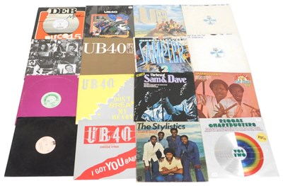 Lot 349 - A group of LPs by black singers, and bands,...