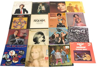 Lot 351 - A group of 1970s and 80s LPs, including Tom...