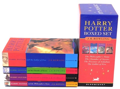 Lot 377 - Rowling (JK). The Harry Potter boxed set,...