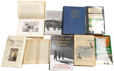 Lot 457 - Books on Italian warfare, including Hardie...