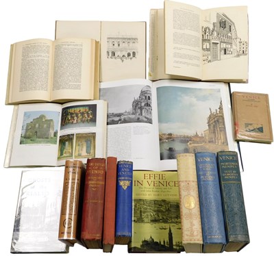 Lot 479 - Books on Venice, including Robertson (Alex)...