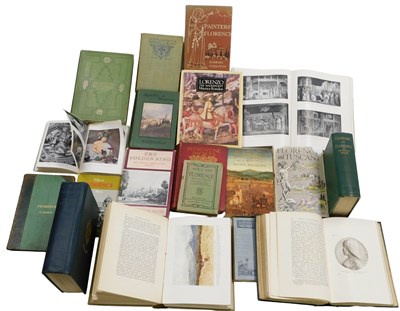 Lot 481 - Books on Florence, including Noyes (Ella) The...