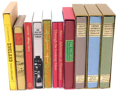 Lot 430 - Folio Society books, with slip cases,...