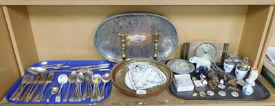 Lot 2007 - General household effects, to include flatware,...