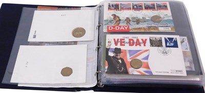 Lot 504 - A Royal Mail philatelic coin cover collection,...
