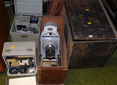 Lot 2142 - A Kodak projector, together with two others,...