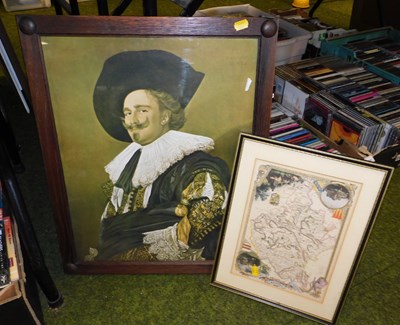 Lot 2149 - After Franz Hals. The Laughing Cavalier, print,...
