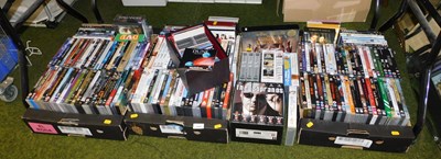 Lot 2152 - Various DVDs, VHS tapes, etc., to include...