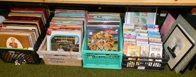 Lot 2173 - LP records, differing genres, together with...