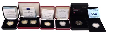 Lot 526 - A Royal Mint United Kingdom silver proof...