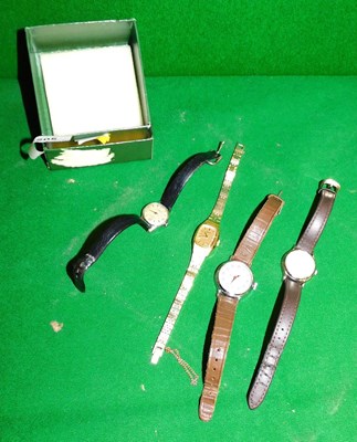 Lot 2205 - A group of lady's wristwatches, to include...