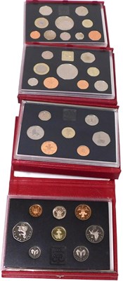 Lot 531 - Four Royal Mint United Kingdom proof coin...