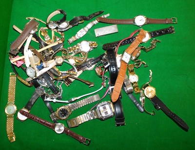 Lot 2208 - Various wristwatches, lady's and gentleman's,...