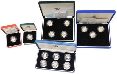 Lot 537 - A Royal Mint United Kingdom silver proof one...