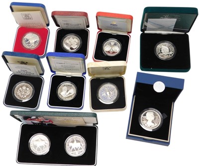 Lot 539 - A group of Royal Mint Royal silver proof...