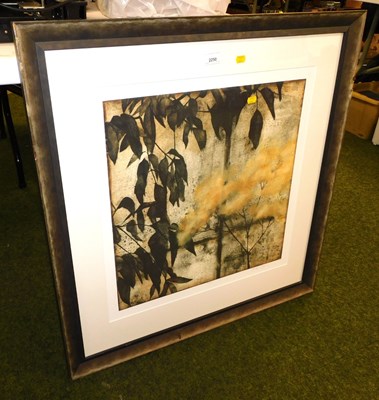 Lot 2250 - Jennifer Goldberger. Abstract study of leaves...