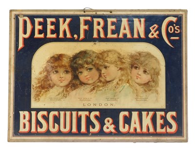 Lot 16 - A Peek Frean & Co advertising show card,...