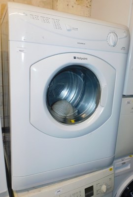 Lot 1047 - A Hotpoint Aquarius tumble dryer, VTD00.