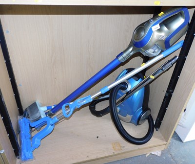 Lot 1054 - A Gold Tech vacuum cleaner, together with a...