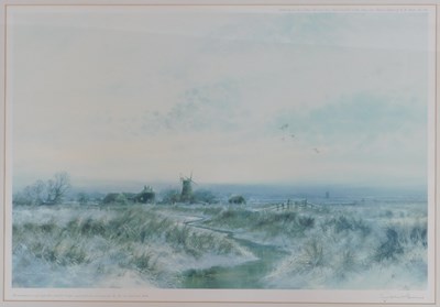 Lot 90 - Colin Burns (20thC School). Marsh Farm, print,...
