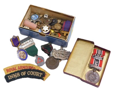 Lot 579 - A silver Independent Order of Oddfellows jewel,...
