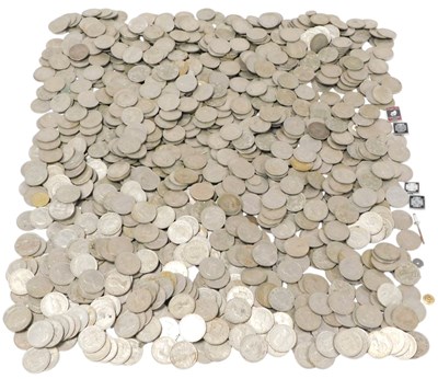 Lot 590 - George VI and Queen Elizabeth nickel crowns....