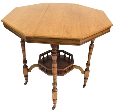 Lot 689 - A Victorian mahogany window table, with an...