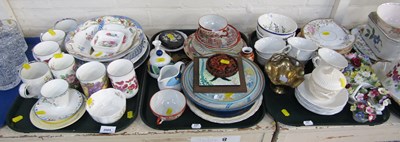 Lot 2005 - Ceramics, to include mugs, plates, tea cups...