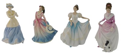 Lot 68 - Four Royal Doulton porcelain figures, modelled...