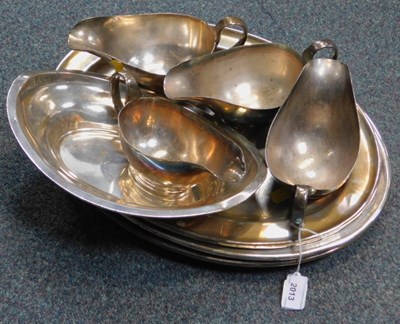 Lot 2013 - Four Mappin & Webb Air Ministry stainless...