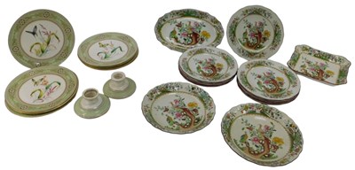 Lot 178 - A group of 19thC Copeland Spode dessert wares,...