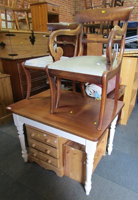 Lot 1010 - Furniture including a contemporary dining...