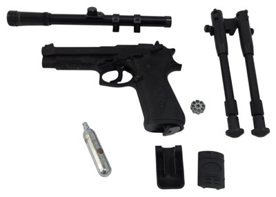 Lot 337 - A Kimar Italy .177 calibre air gun 92,...