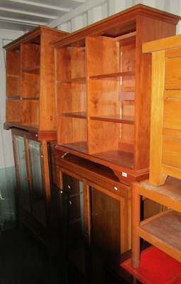 Lot 1069 - A group of furniture, comprising two open...