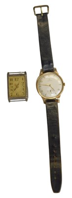 Lot 384 - Two wristwatches, comprising a Certina 9ct...