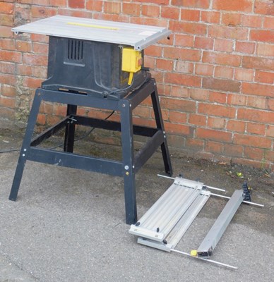 Lot 241 - A circular saw bench.