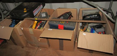 Lot 1091 - Hand tools, including saws, drills, etc. (4...