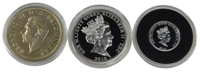 Lot 461 - Three silver proof coins, comprising a Jubilee...