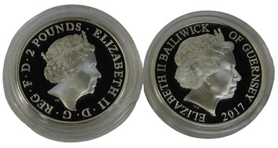 Lot 463 - A Royal Mint Britannia 2017 UK 1oz silver...