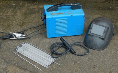 Lot 237 - A Clarke Easi Arc 160E stick welder, with mask,...