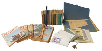Lot 315 - A group of aviation related printed...