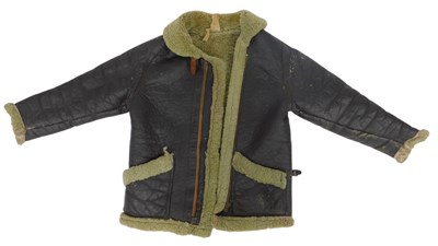 Lot 319 - An Mk II sheepskin flying jacket, size Large.
