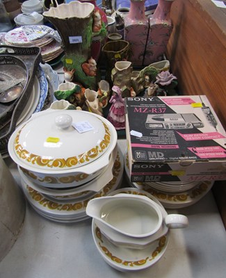 Lot 2023 - Ceramics and mixed wares, including a Sony...