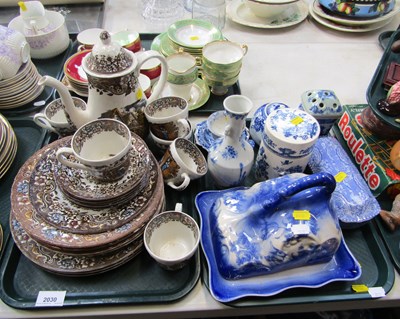 Lot 2030 - Ceramics, part coffee service by Royal Tudor...