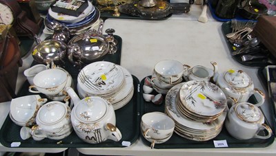 Lot 2055 - Ceramics and metalware, including an Oriental...