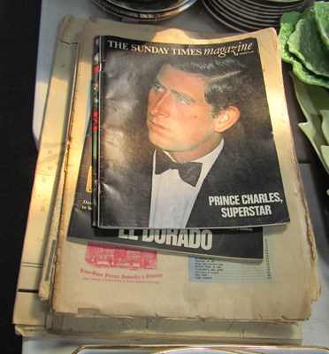 Lot 2114 - Ephemera and newspapers, including Sunday...