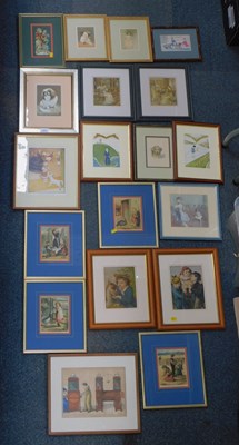 Lot 2096 - Pictures and prints, including Christmas...