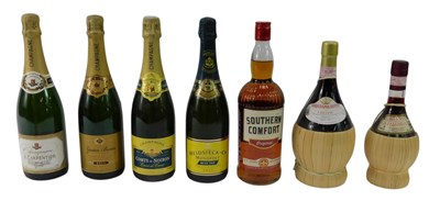 Lot 253 - A group of alcohol, comprising four bottles of...