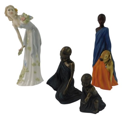 Lot 264 - A Royal Doulton porcelain figure, modelled as...